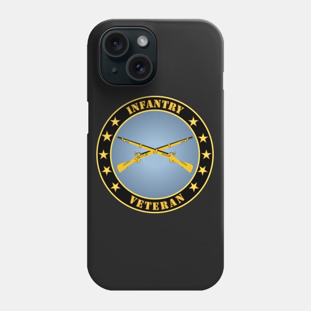 Infantry Veteran Phone Case by twix123844