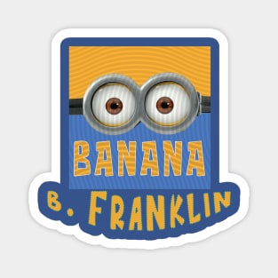 MINIONS USA BENJAMIN FRANKLIN Magnet