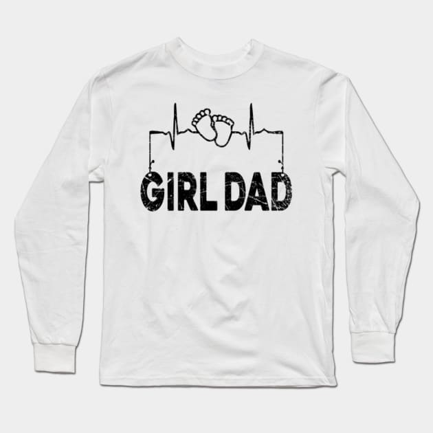 Chowdaheadz-T-Shirts Girl Dad Long Sleeve T-Shirt