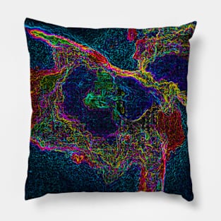 Black Panther Art - Glowing Edges 98 Pillow