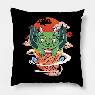 Chinese New Year 2024 Year of The Dragon Dice Pillow