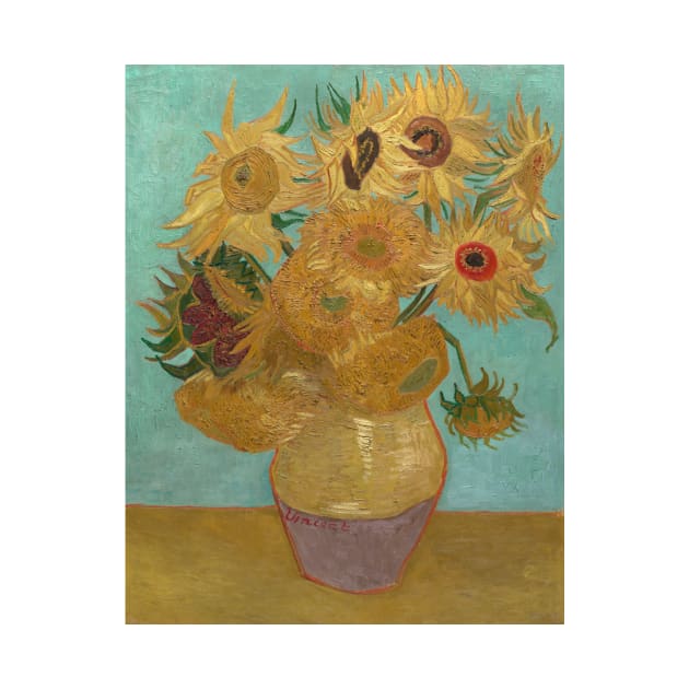 Sunflowers by Vincent van Gogh by Classic Art Stall