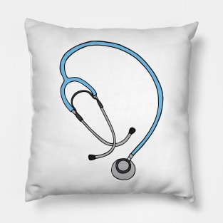 Stethoscope Doctor Nurse Illustration Pillow