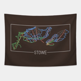 Stowe Trail Rating Map Tapestry