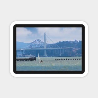 Fading Bay Bridge Magnet