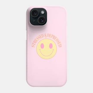 Stressed and Depressed Phone Case