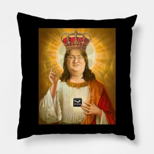 PC God Gabe Newell Pillow