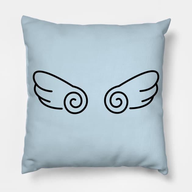 angel wings Pillow by KopuZZta 