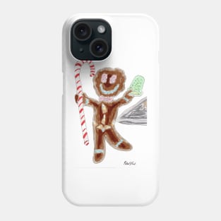 Gingerbread Man, Fresh Out of the Pan! Phone Case