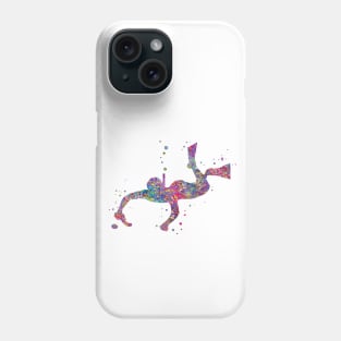 Underwater hockey Phone Case