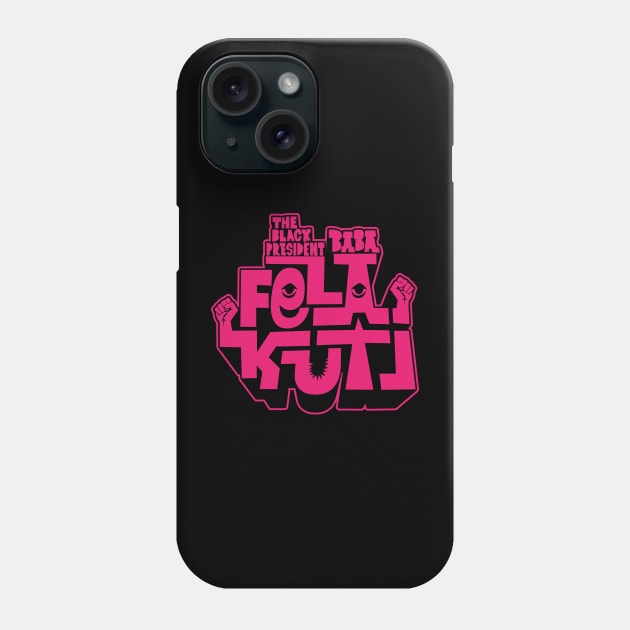 Fela Kuti - Afrobeat Revolution Phone Case by Boogosh