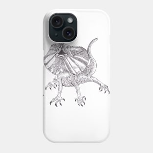 Frilled-Neck Lizard Phone Case