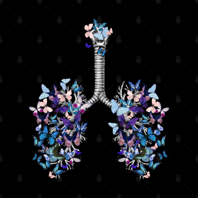 Lung Anatomy / Cancer Awareness 18 by Collagedream