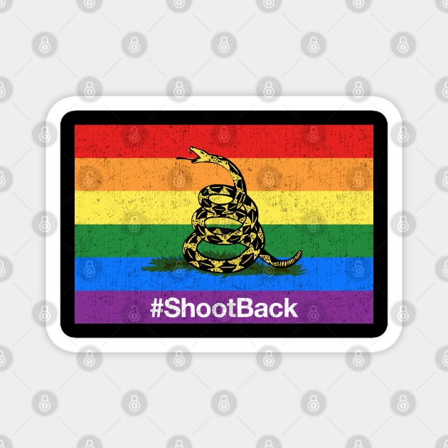 #ShootBack Magnet by JCD666