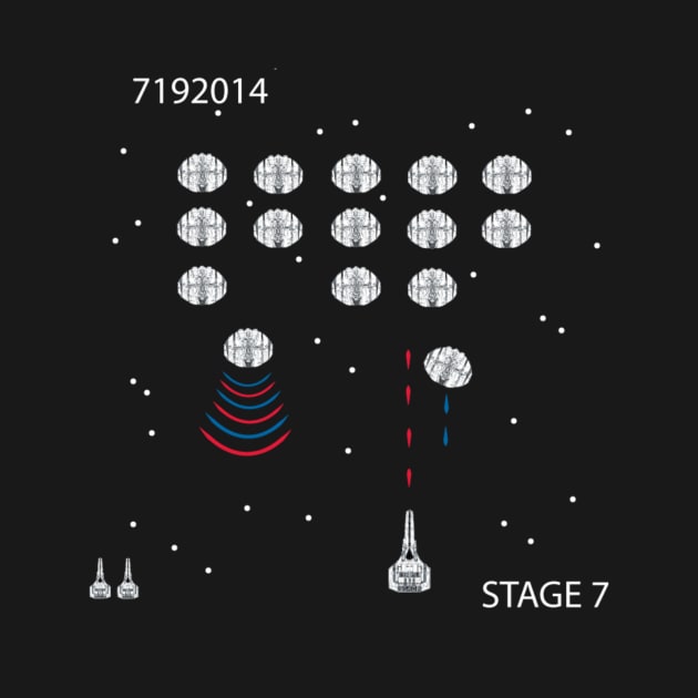 Battlestar Galaga by leslieharris372