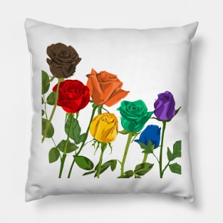 Pride Roses Pillow