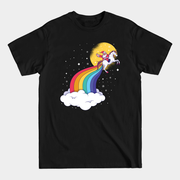 Disover Unicorn Christmas Funny Christmas Gift - Unicorn Christmas - T-Shirt