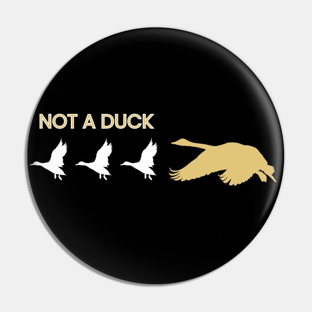 Ugly Duckling Pin by The Autistic Culture Podcast