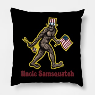 Uncle Samsquatch Pillow