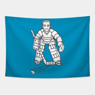 Hockey Goalie Tapestry