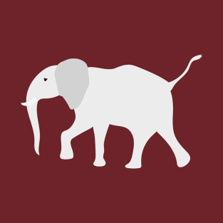 Elephant maroon T-Shirt