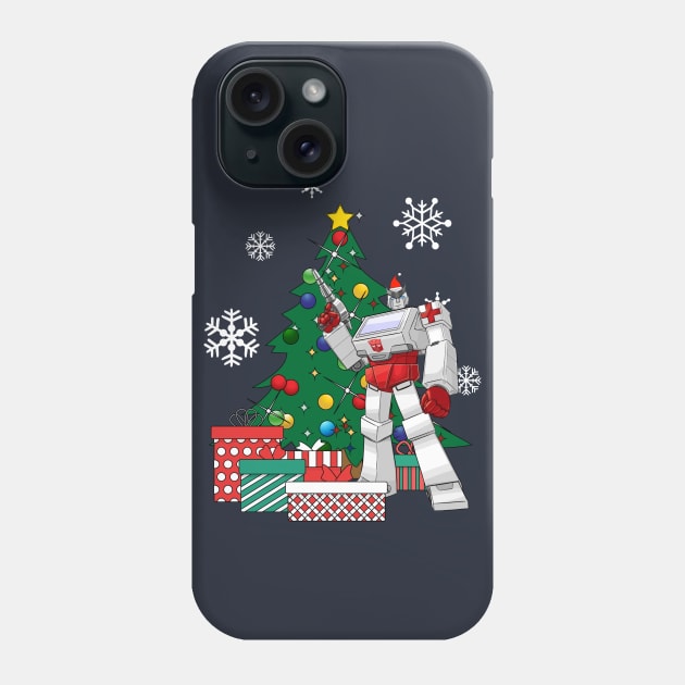 Ratchet Around The Christmas Tree Transformers Phone Case by Nova5