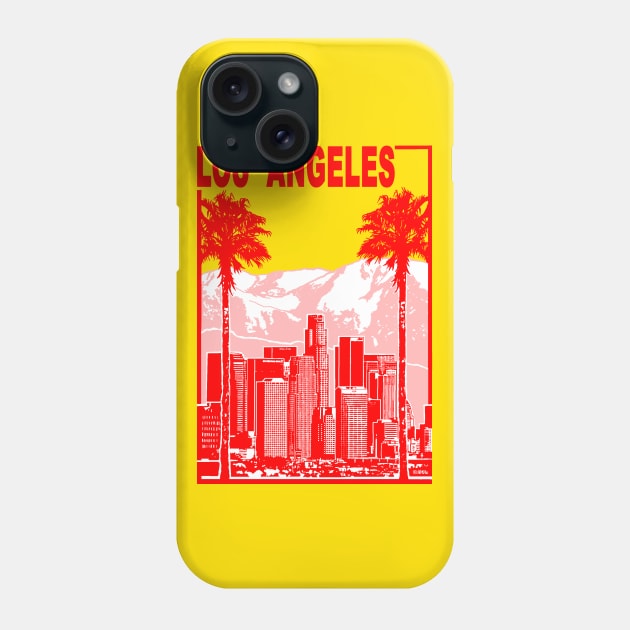 Los Angeles Phone Case by NewSignCreation