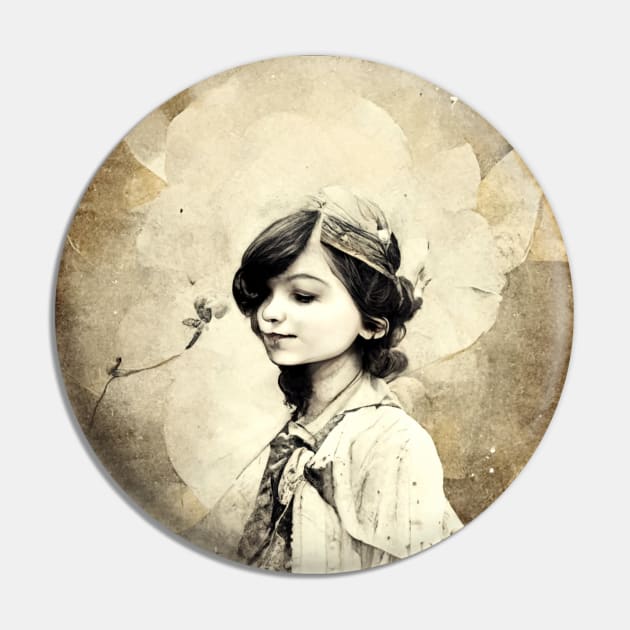 Beautiful confident smart Girl on a vintage background. Pin by Liana Campbell