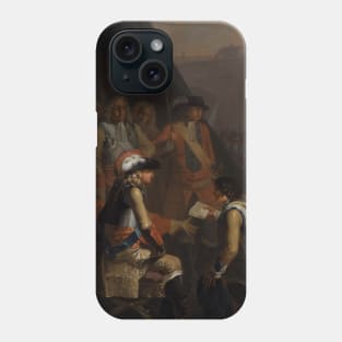 Magnus Stenbock Surrenders the Fortress of Tønningen to Frederik IV in 1714 by Nicolai Abildgaard Phone Case