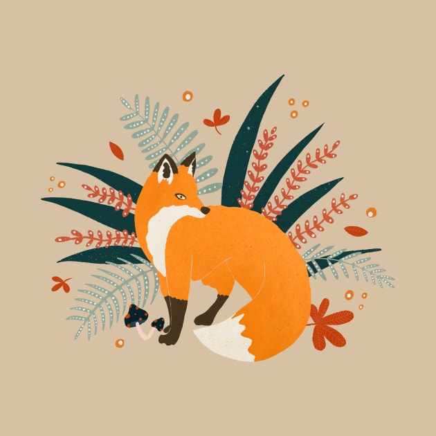 Autumn fox by Home Cyn Home 