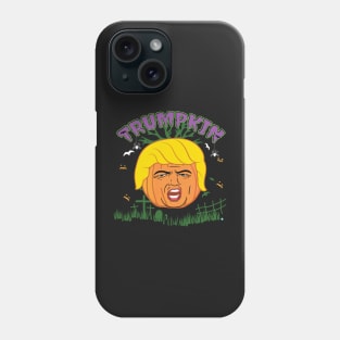 Donald Trumpkin Make Halloween Great Again Adult T Phone Case