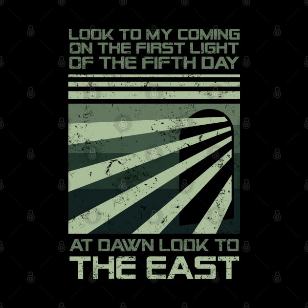 At dawn look to the east by Capricornus Graphics