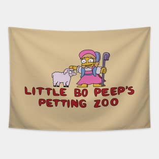 Little Bo Peeo's Petting Zoo Tapestry