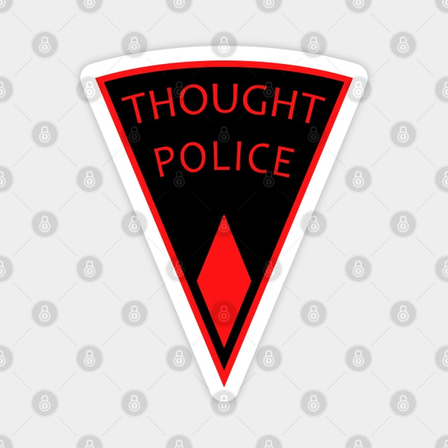 Thought Police Magnet by Lyvershop