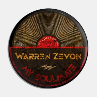 Warren Zevon - My Soulmate Pin