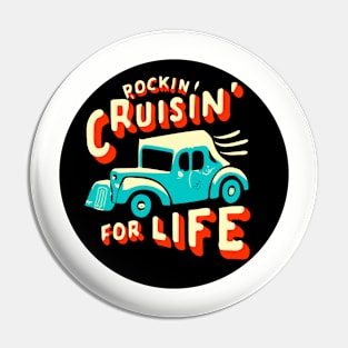 rockin and cruisin classic car Pin