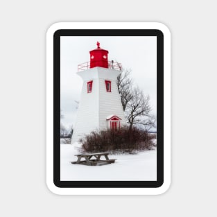 Seaside Lighthouse, Victoria, P.E.I. 2 Magnet