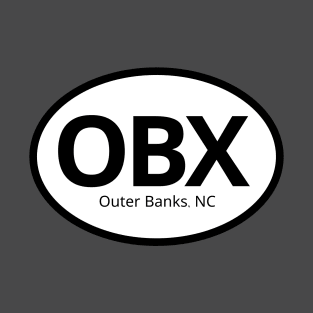 OBX Outer Banks NC Symbol T-Shirt