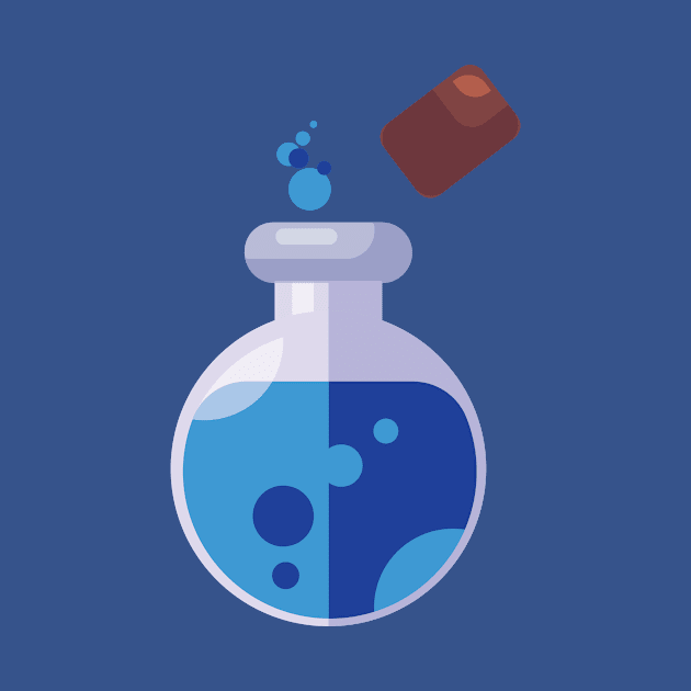 Blue Potion by Teemperor