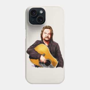 Travis Tritt - An illustration by Paul Cemmick Phone Case