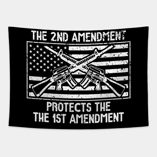 2nd Amendment Protection Tapestry by RadStar