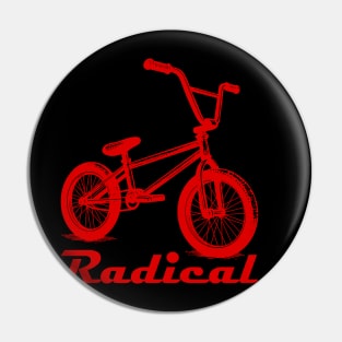 Radical BMX (red) Pin