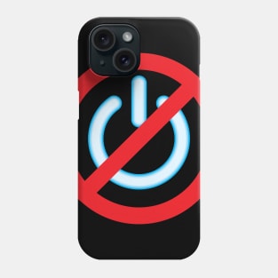 Unplug for Dark Shirts Phone Case