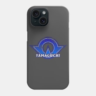 Yamaguchi Prefecture Japanese Symbol Distressed Phone Case