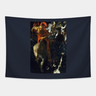 The Wild Hunt - Franz von Stuck Tapestry