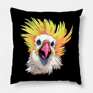 Cockatoo Smiling Pillow