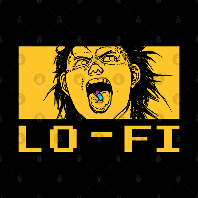 Lofi Hip Hop Red Pill by IndieTeeshirt