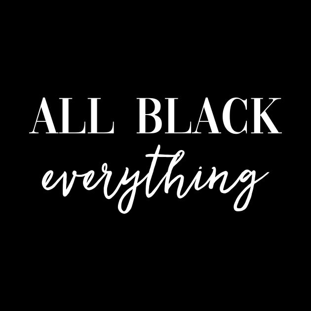All Black Everything by kapotka