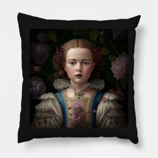 Living Dolls of Ambiguous Royal Descent Pillow