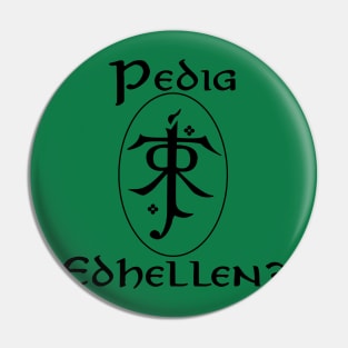 Do you speak Elvish? Pin